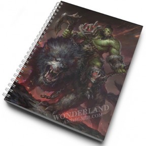 Скетчбук Варкрафт - Орк / Warcraft - Orc